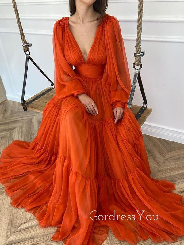 dark orange dress